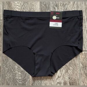New Nobo, No Boundaries Micro Rib Free Cut Brief Panties You Pick Size Black